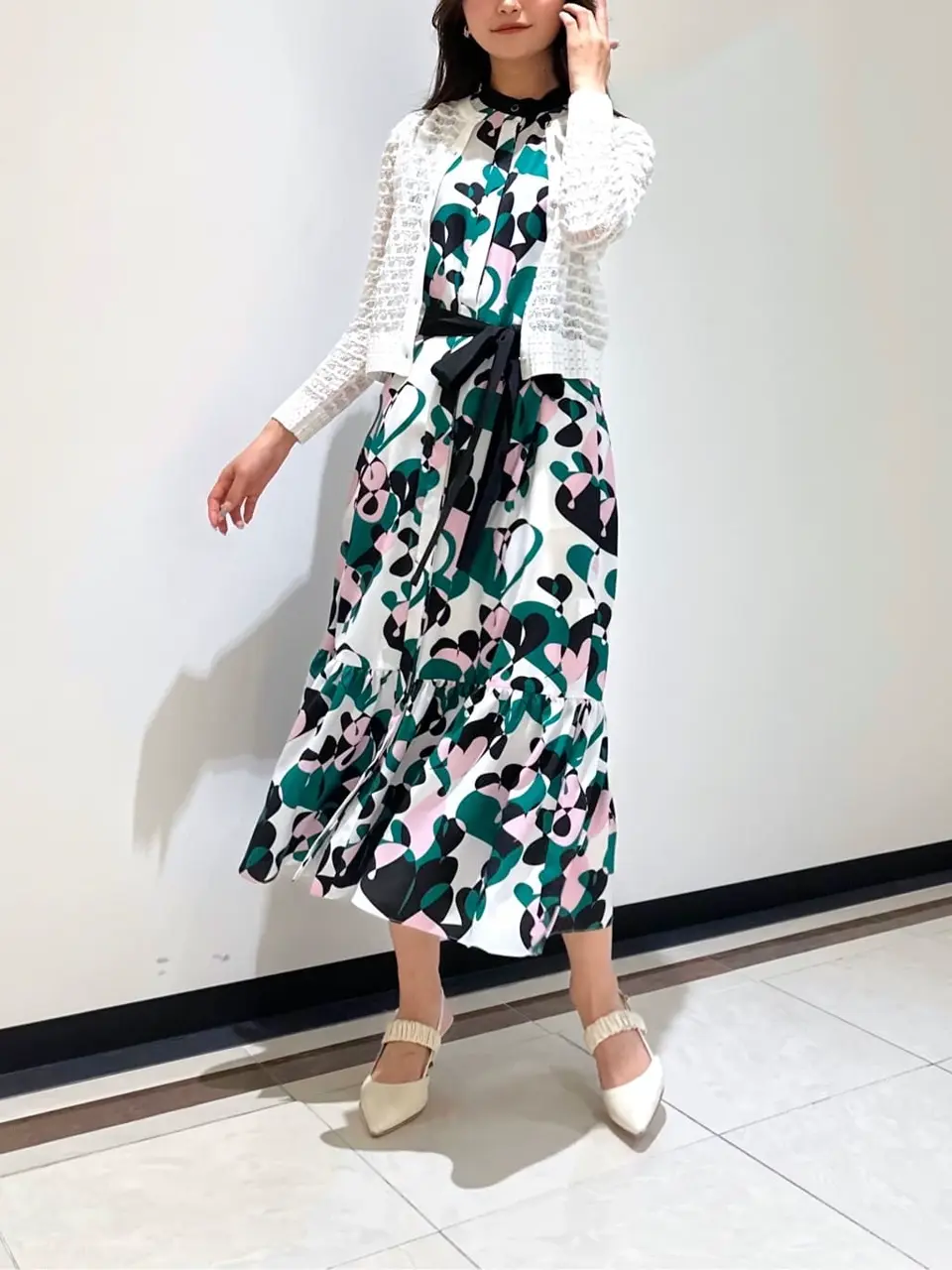 GRACE CONTINENTAL MORITA AI コーディネート画像