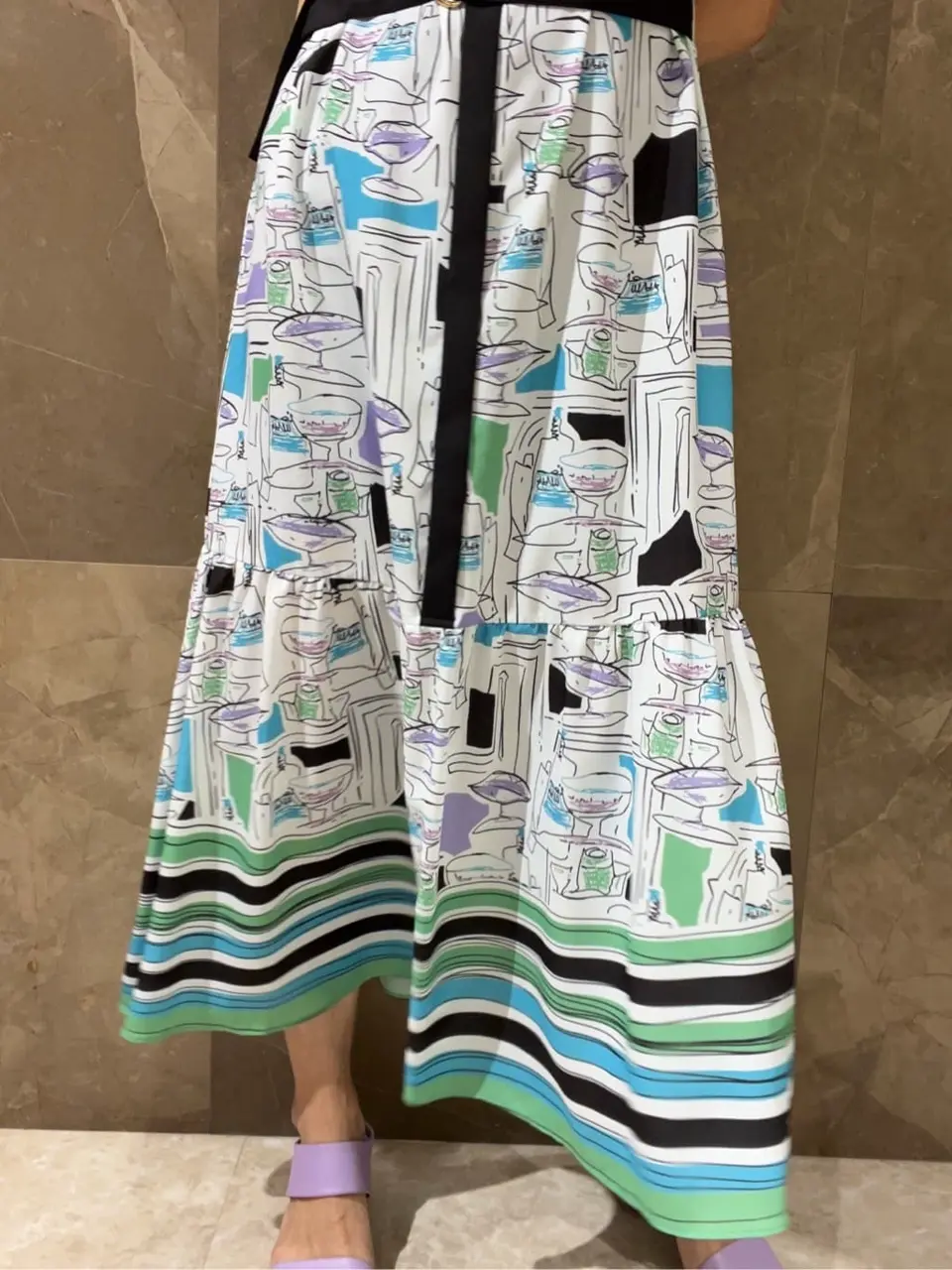 GRACE CONTINENTAL 穐山　香織 コーディネート画像