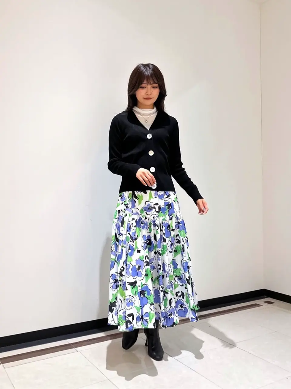 GRACE CONTINENTAL MORITA AI コーディネート画像