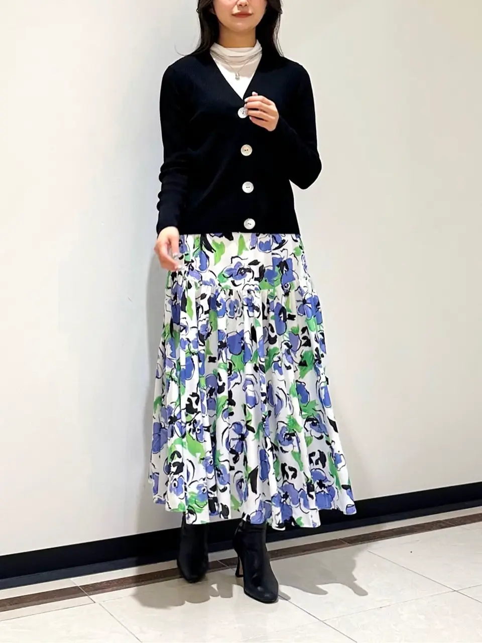 GRACE CONTINENTAL MORITA AI コーディネート画像