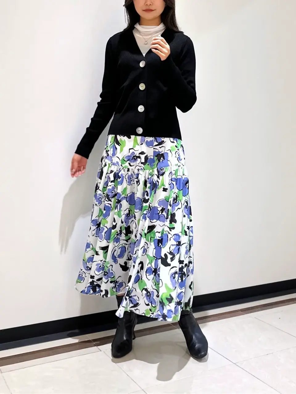 GRACE CONTINENTAL MORITA AI コーディネート画像