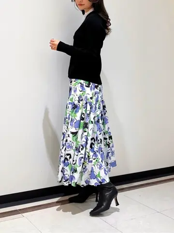 GRACE CONTINENTAL MORITA AI コーディネート画像