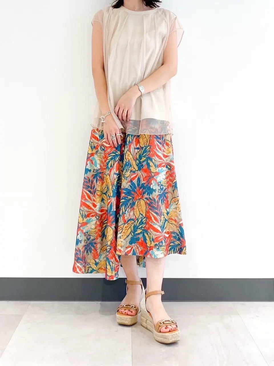 GRACE CONTINENTAL 古川温子 コーディネート画像