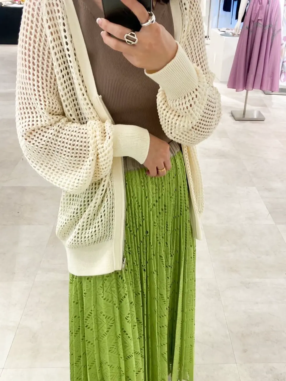 GRACE CONTINENTAL 古川温子 コーディネート画像