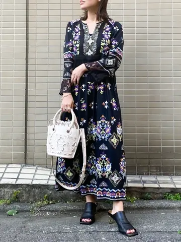 GRACE CONTINENTAL 古川温子 コーディネート画像