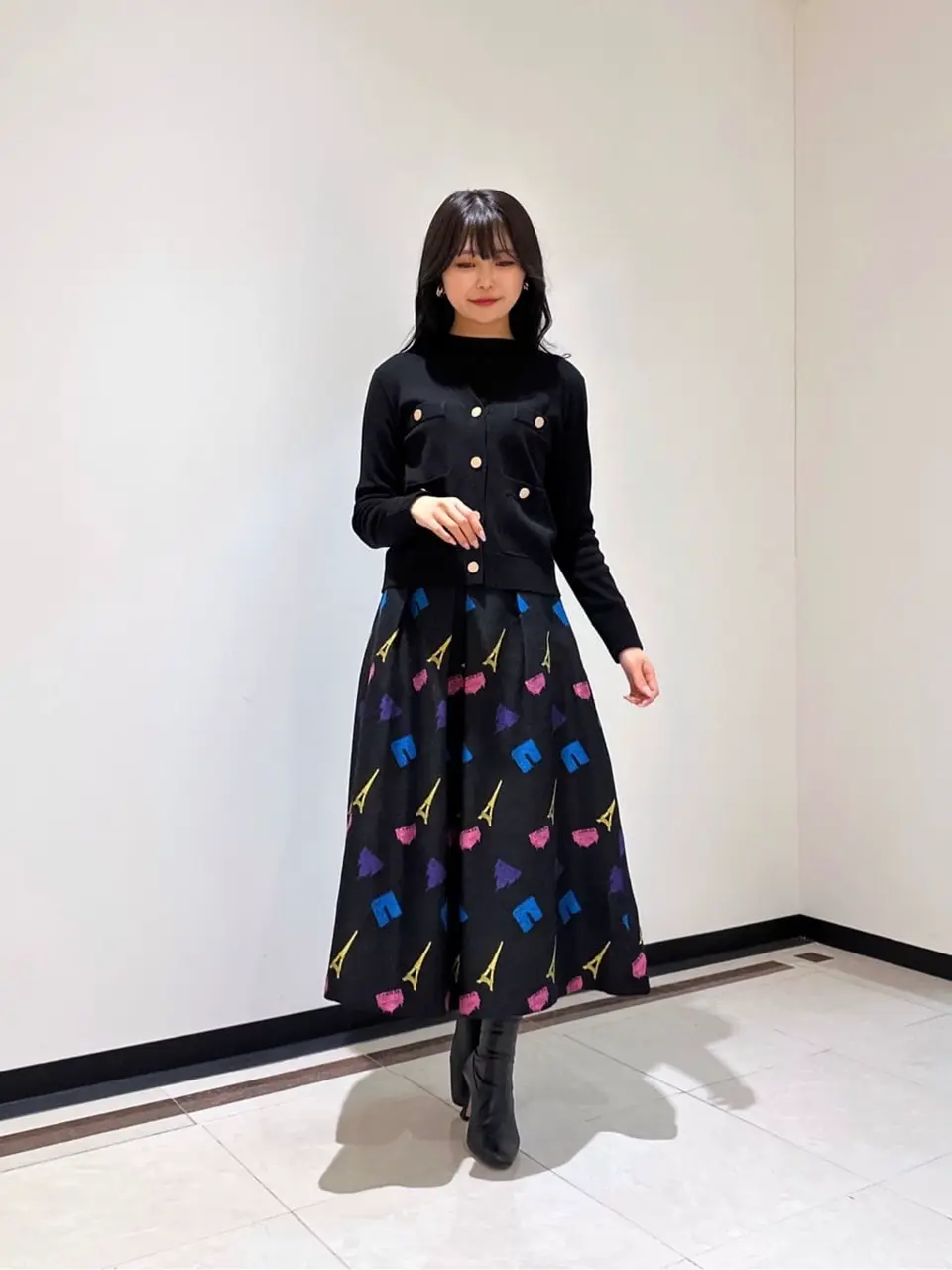 GRACE CONTINENTAL MORITA AI コーディネート画像