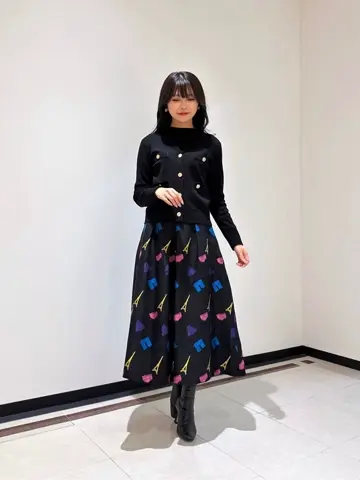 GRACE CONTINENTAL MORITA AI コーディネート画像