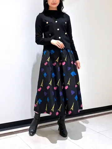 GRACE CONTINENTAL MORITA AI コーディネート画像