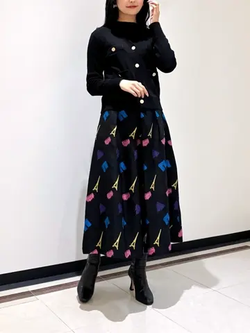 GRACE CONTINENTAL MORITA AI コーディネート画像