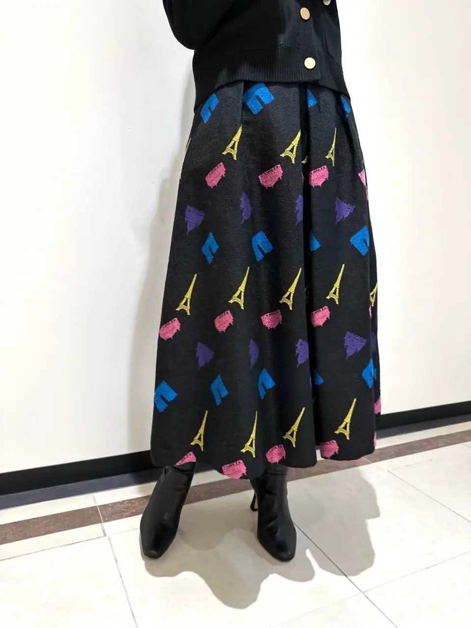 GRACE CONTINENTAL MORITA AI コーディネート画像