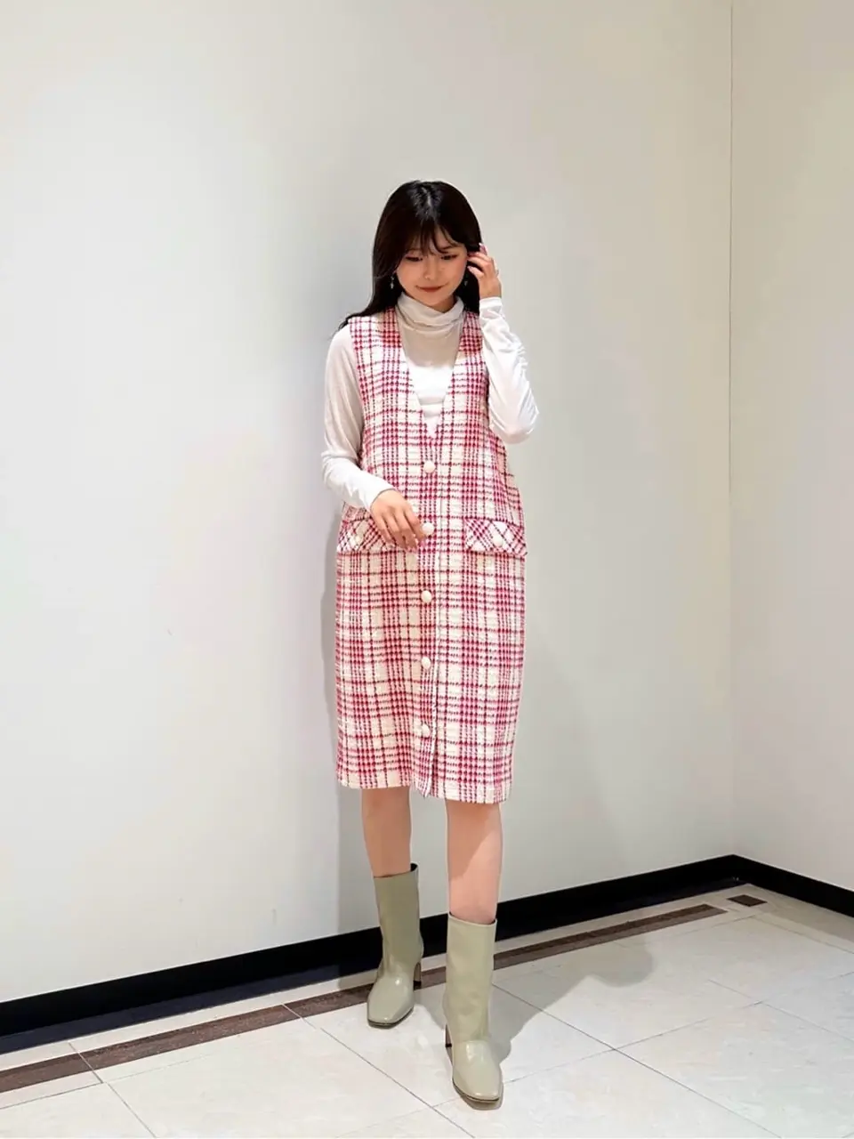 GRACE CONTINENTAL MORITA AI コーディネート画像