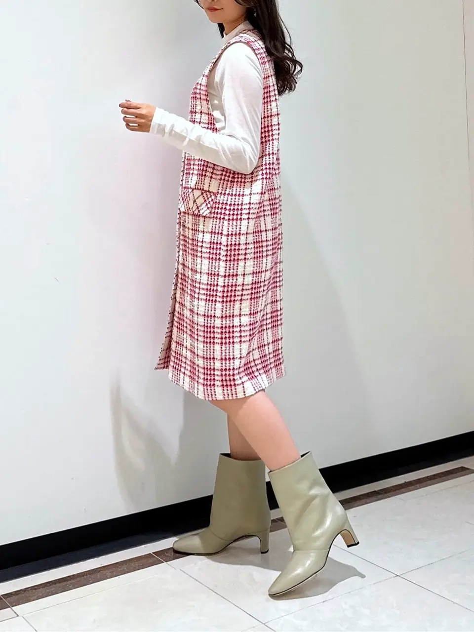 GRACE CONTINENTAL MORITA AI コーディネート画像