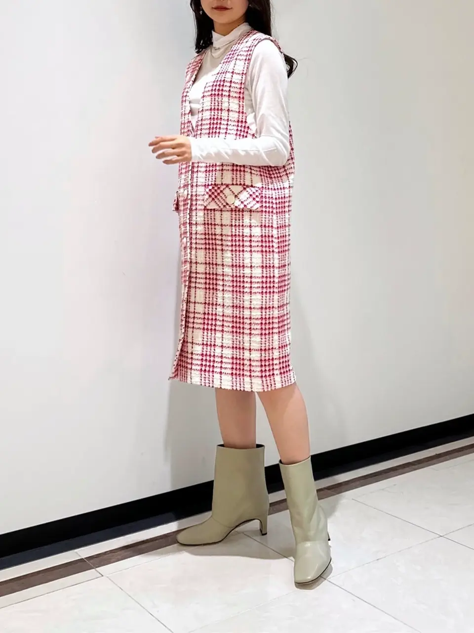 GRACE CONTINENTAL MORITA AI コーディネート画像