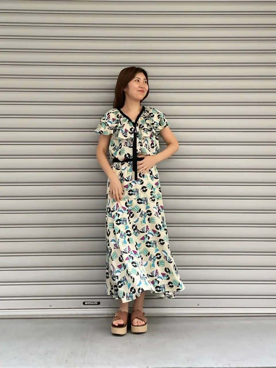 GRACE CONTINENTAL 佐藤　優里香 コーディネート画像