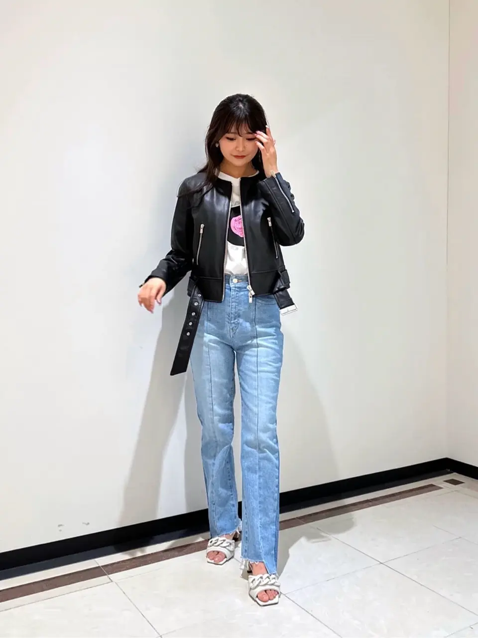 GRACE CONTINENTAL MORITA AI コーディネート画像