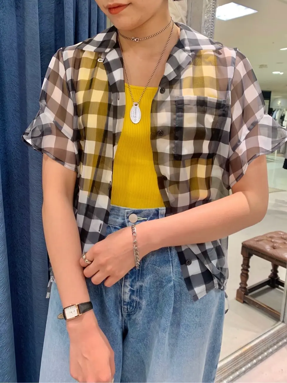 GRACE CONTINENTAL haruka iwasaki コーディネート画像