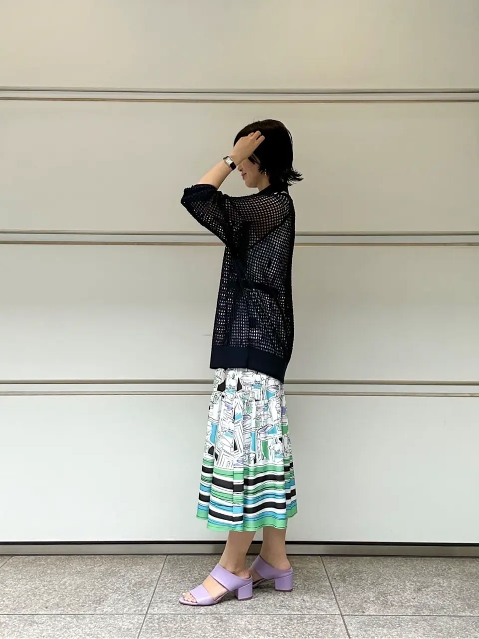 GRACE CONTINENTAL 尾田亜沙美 コーディネート画像