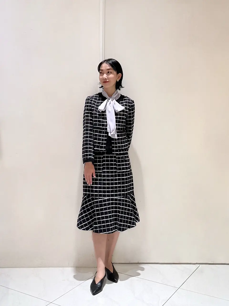 フラップ付ボウタイブラウス / GRACE CONTINENTAL | GRACE