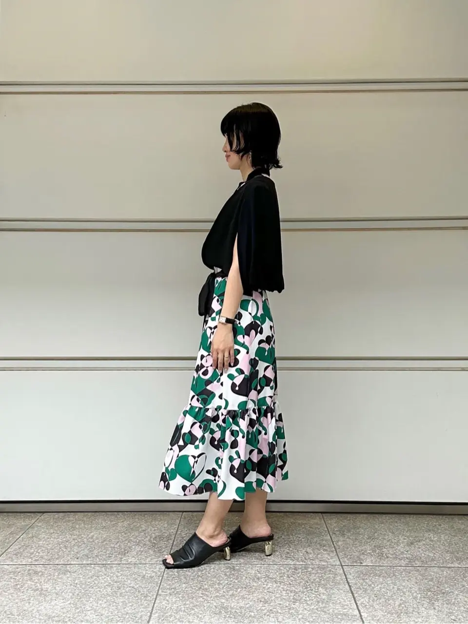 GRACE CONTINENTAL 尾田亜沙美 コーディネート画像