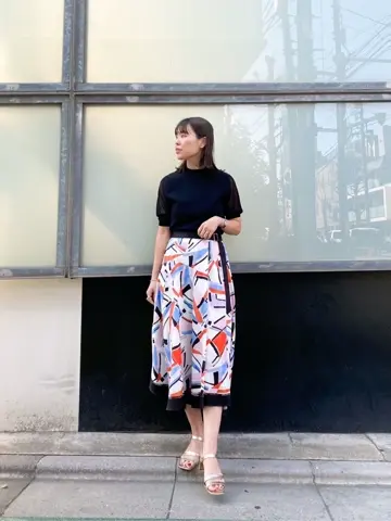 GRACE CONTINENTAL 古川温子 コーディネート画像