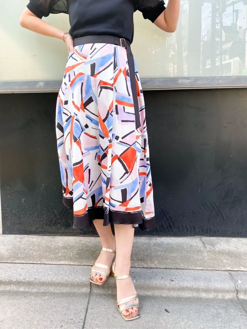 GRACE CONTINENTAL 古川温子 コーディネート画像