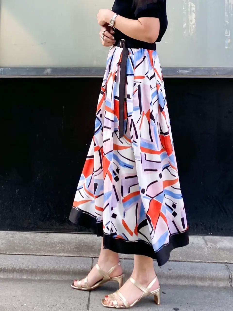 GRACE CONTINENTAL 古川温子 コーディネート画像