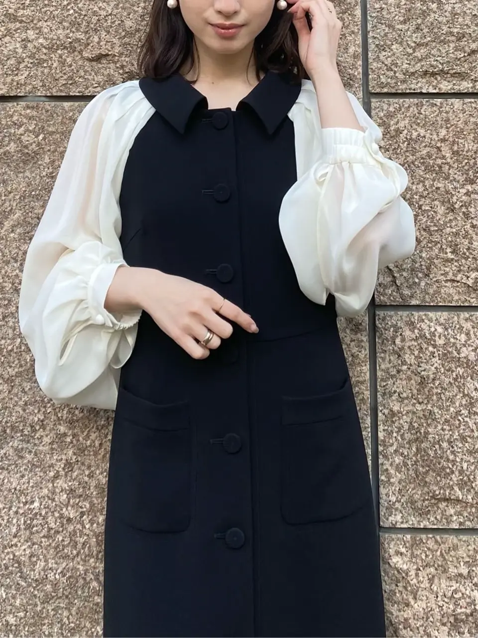 GRACE CONTINENTAL 青木育日 コーディネート画像