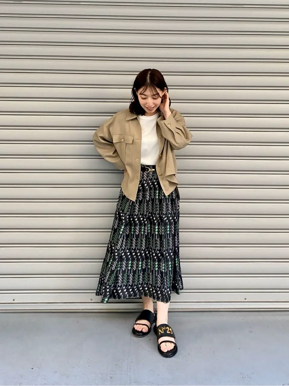 GRACE CONTINENTAL 青木育日 コーディネート画像