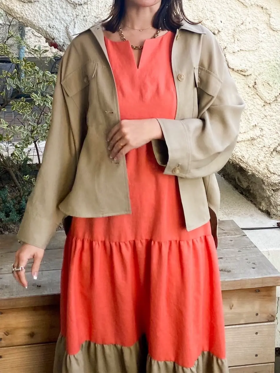 GRACE CONTINENTAL 古川温子 コーディネート画像