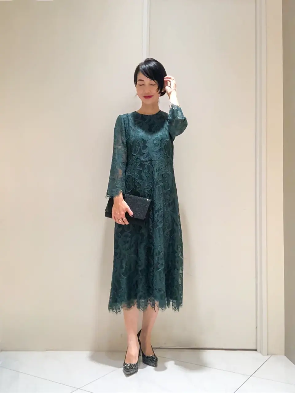 GRACE CONTINENTAL 尾田亜沙美 コーディネート画像