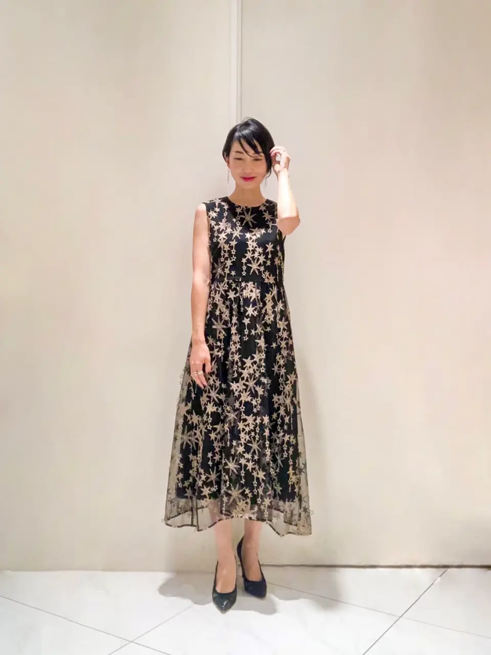 GRACE CONTINENTAL 尾田亜沙美 コーディネート画像