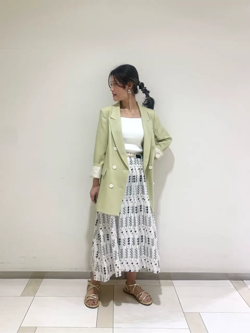 GRACE CONTINENTAL A.Kameyama コーディネート画像