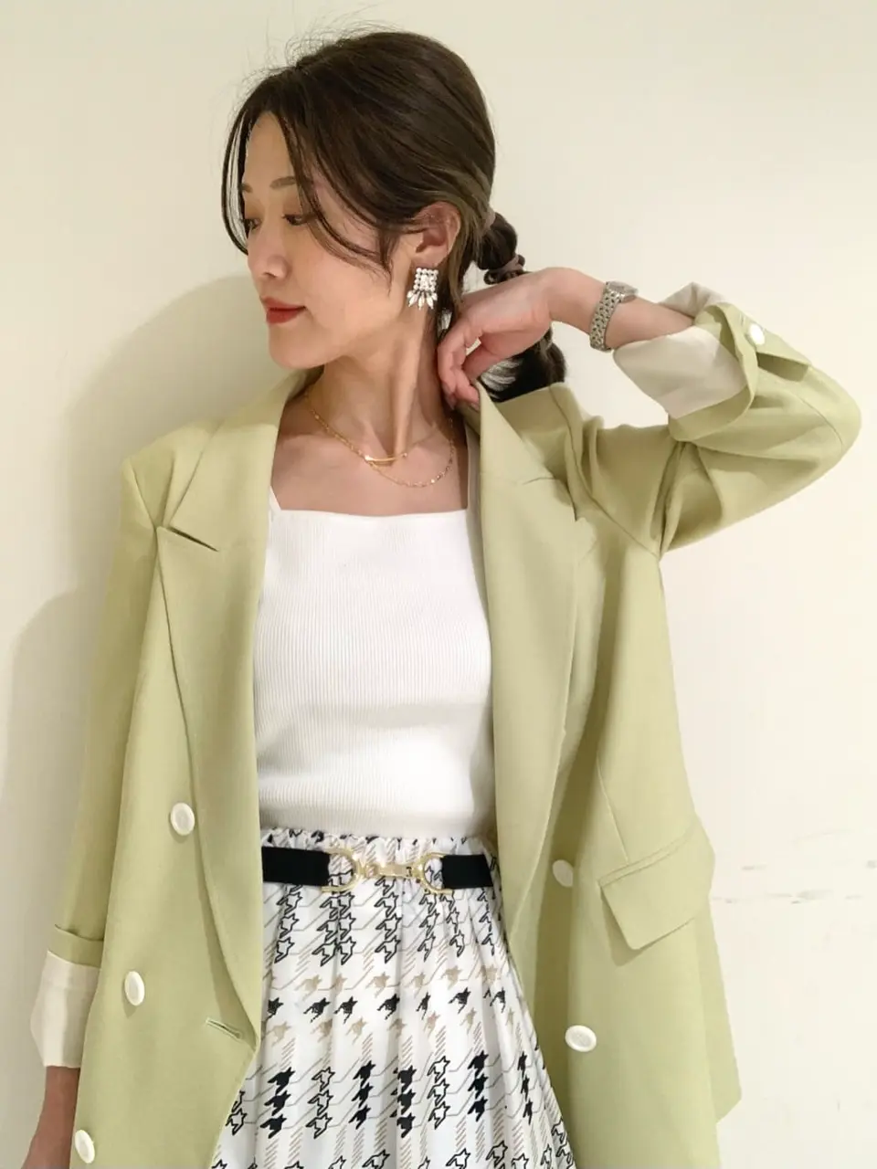 GRACE CONTINENTAL A.Kameyama コーディネート画像