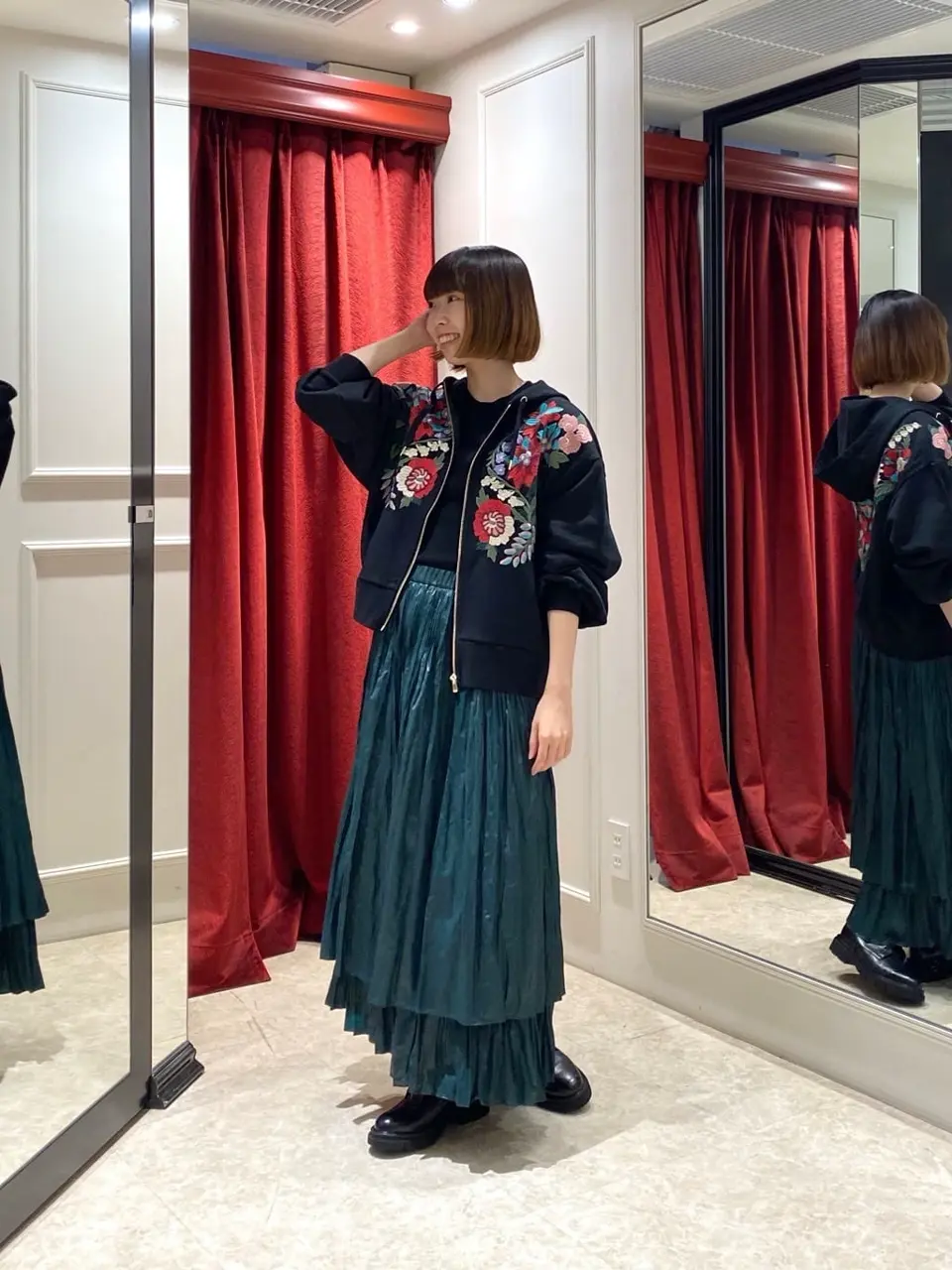 GRACE CONTINENTAL Abe コーディネート画像