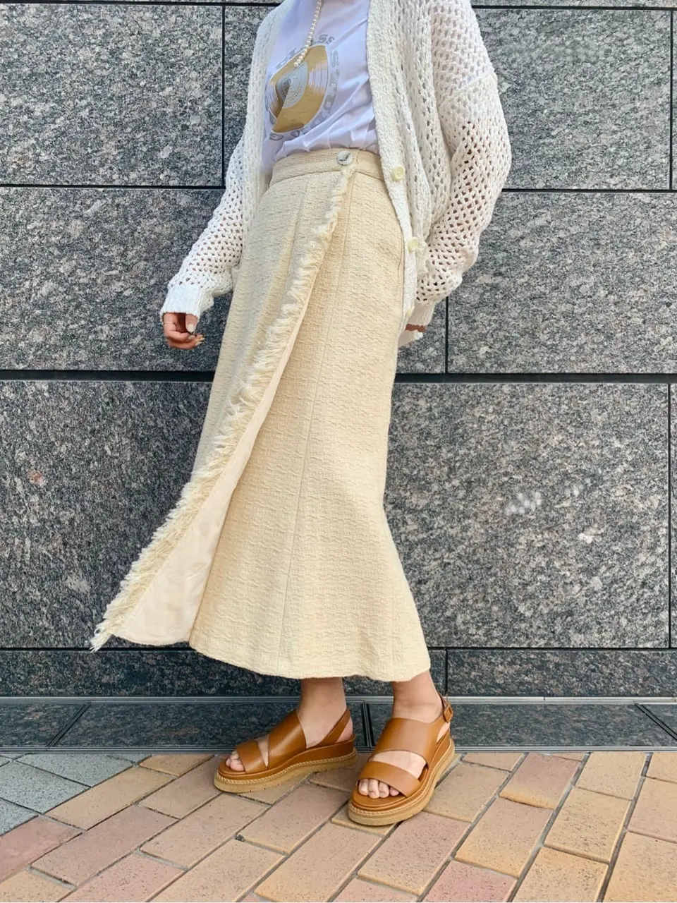 GRACE CONTINENTAL haruka iwasaki コーディネート画像