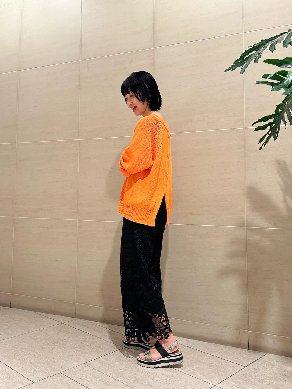 GRACE CONTINENTAL 尾田亜沙美 コーディネート画像