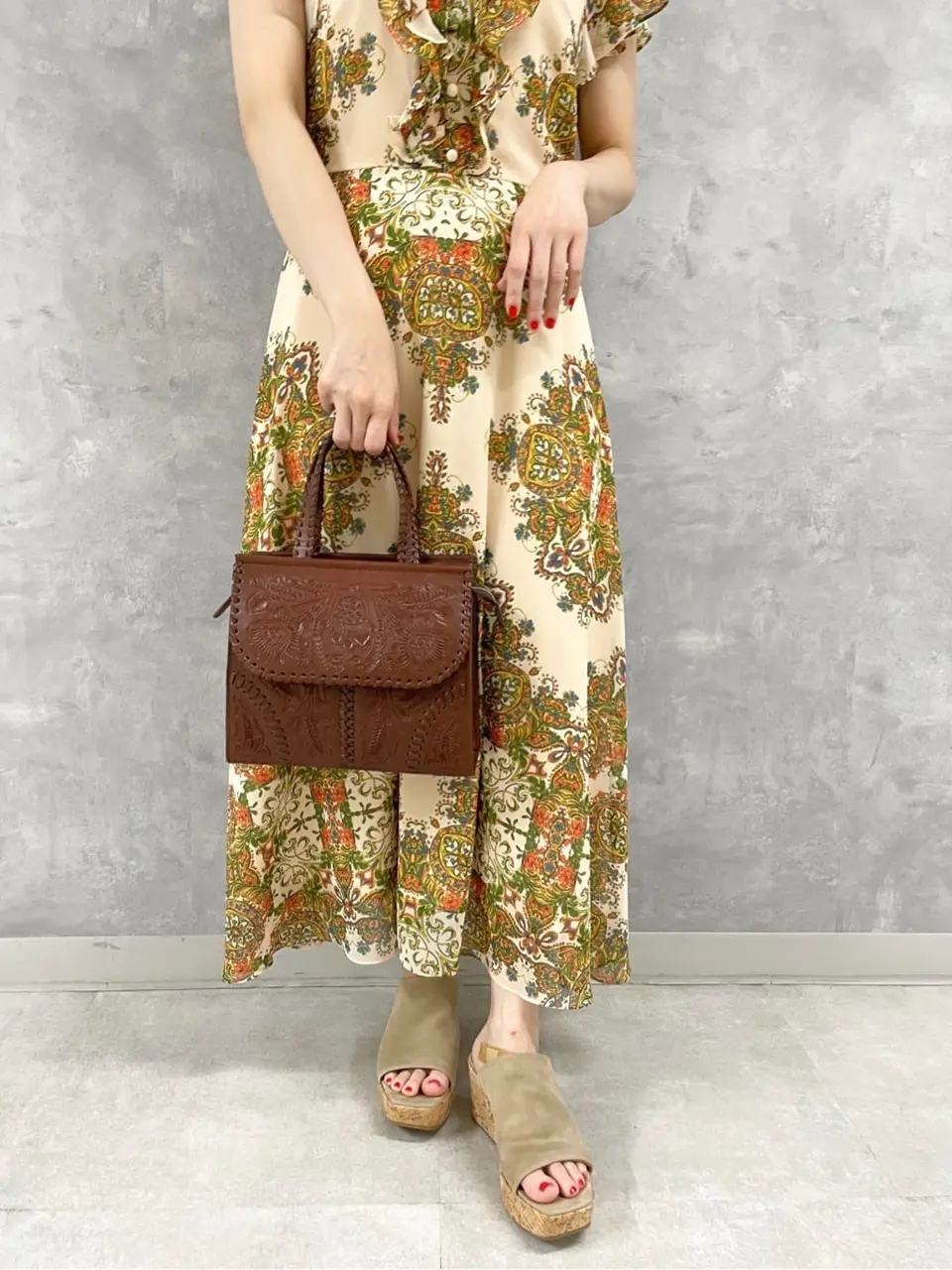 GRACE CONTINENTAL SAYUMI Nagashima コーディネート画像