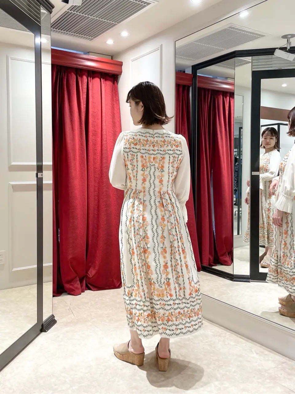 GRACE CONTINENTAL SAYUMI Nagashima コーディネート画像