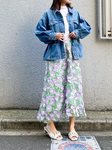 GRACE CONTINENTAL 古川温子 コーディネート画像