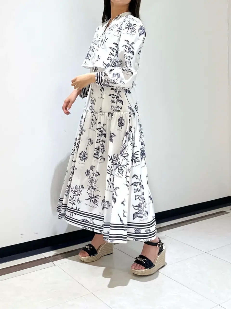 GRACE CONTINENTAL MORITA AI コーディネート画像