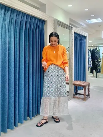 GRACE CONTINENTAL haruka iwasaki コーディネート画像