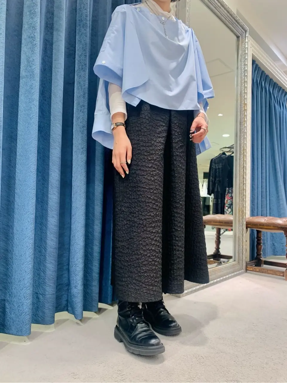 GRACE CONTINENTAL haruka iwasaki コーディネート画像