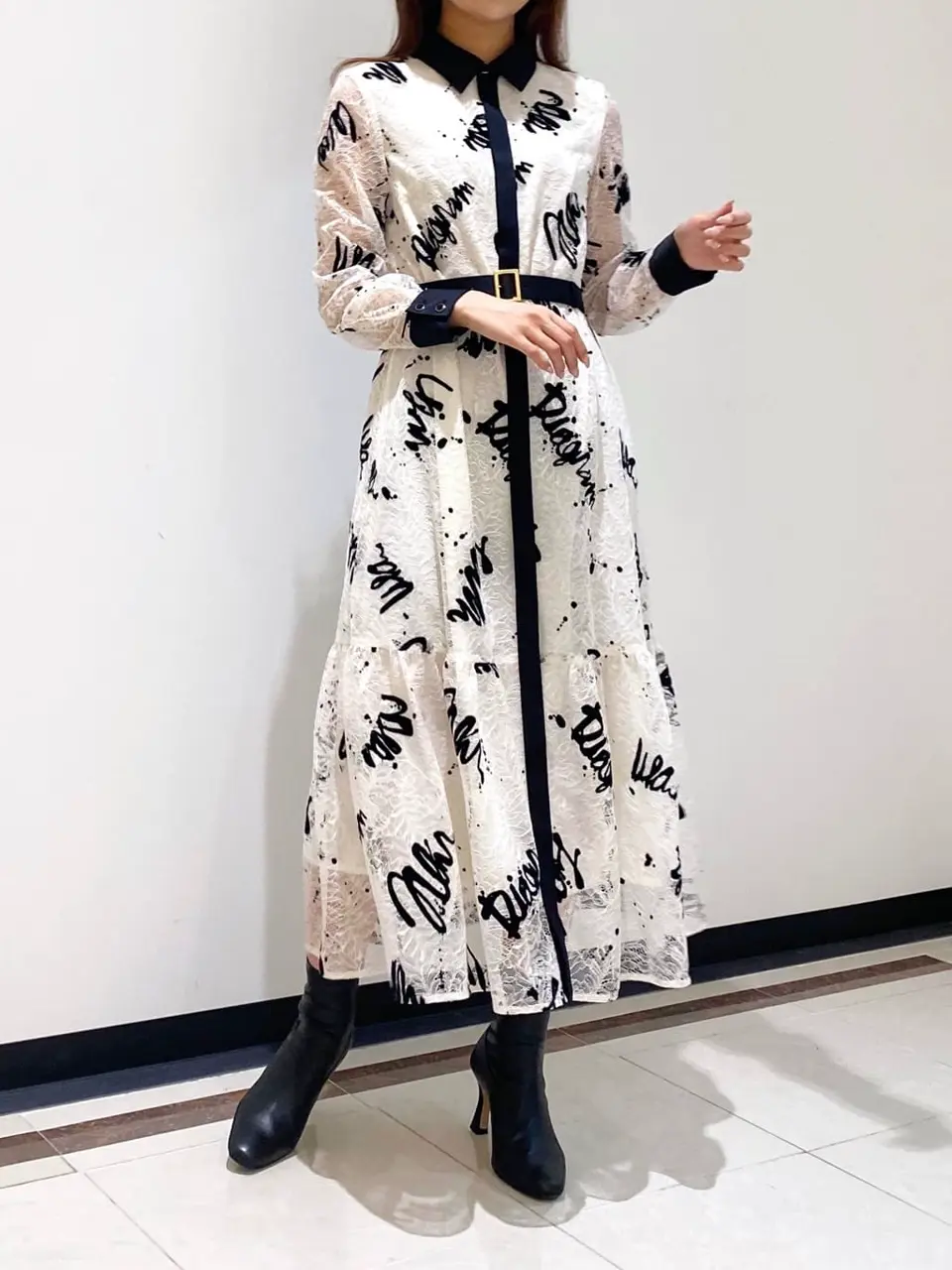 GRACE CONTINENTAL MORITA AI コーディネート画像