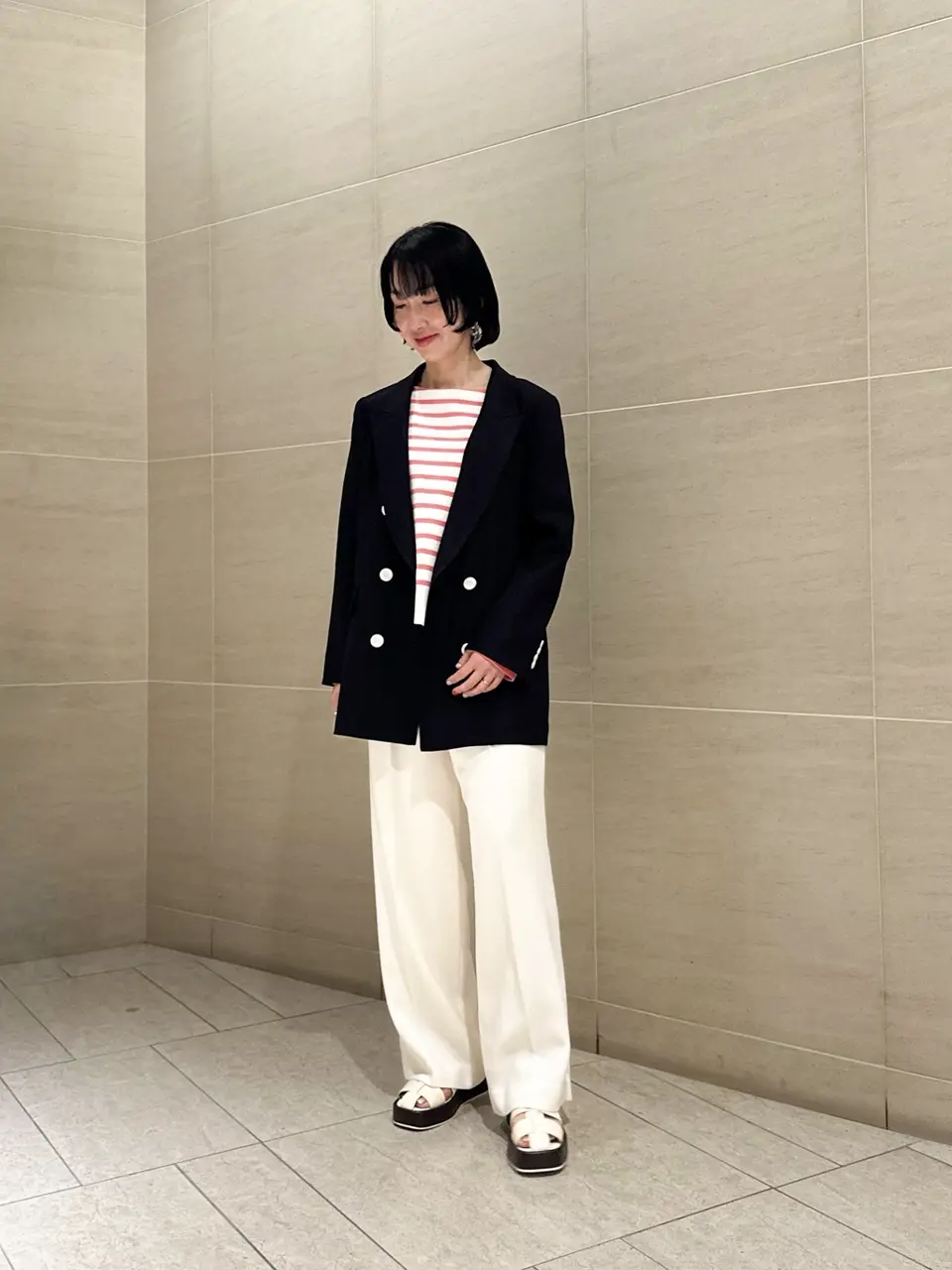 GRACE CONTINENTAL 尾田亜沙美 コーディネート画像