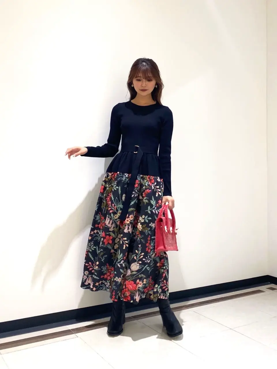 GRACE CONTINENTAL MORITA AI コーディネート画像