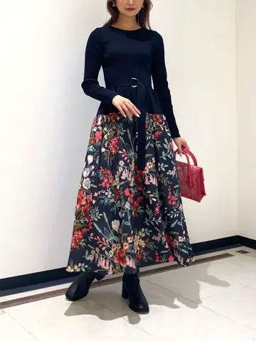 GRACE CONTINENTAL MORITA AI コーディネート画像