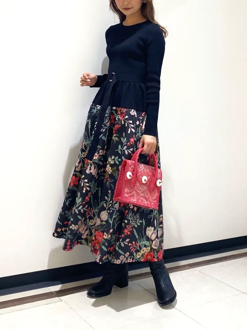 GRACE CONTINENTAL MORITA AI コーディネート画像