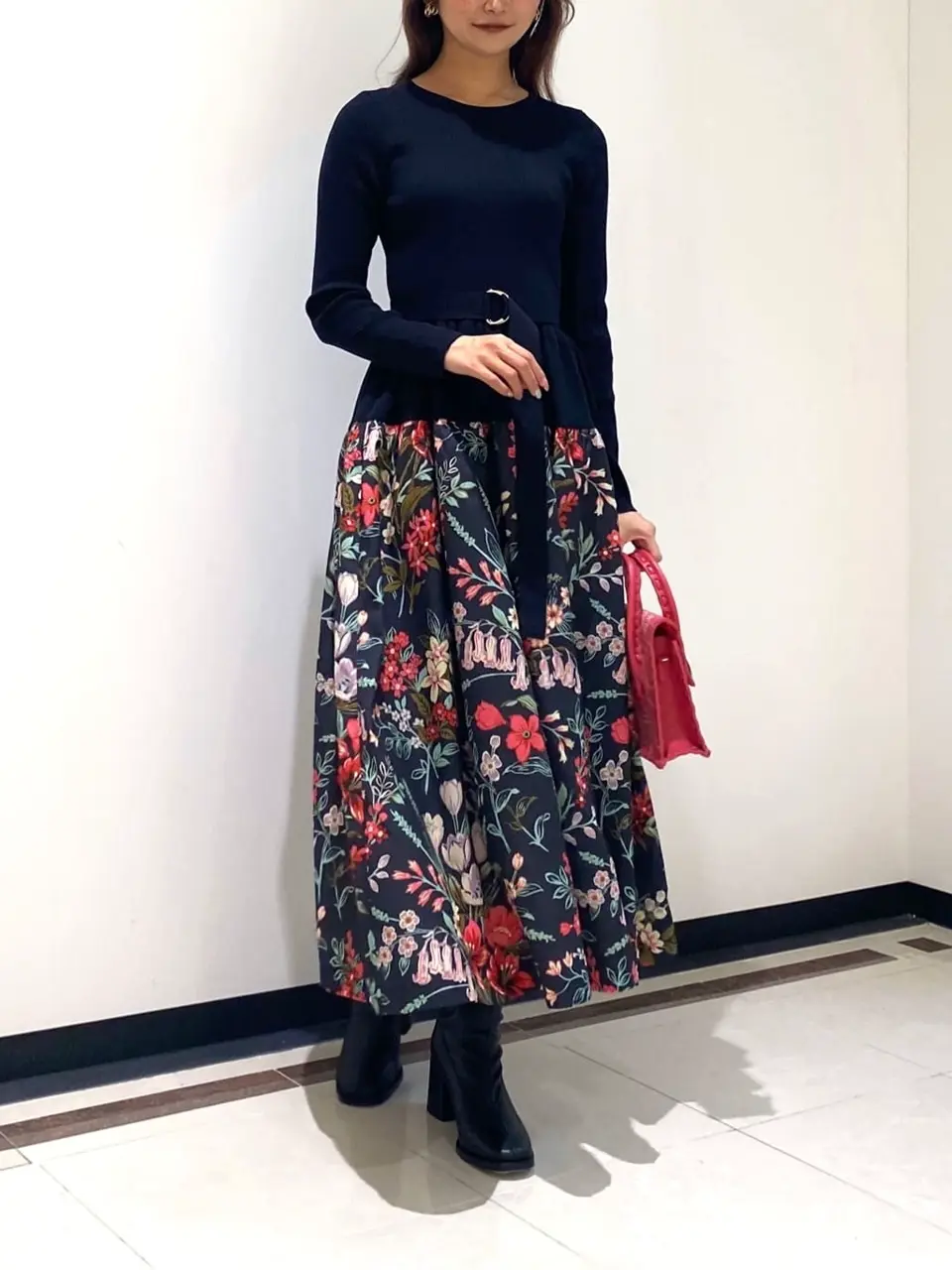 GRACE CONTINENTAL MORITA AI コーディネート画像