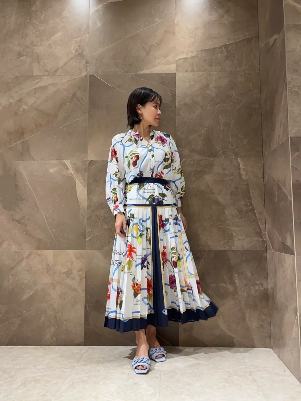 GRACE CONTINENTAL 穐山　香織 コーディネート画像