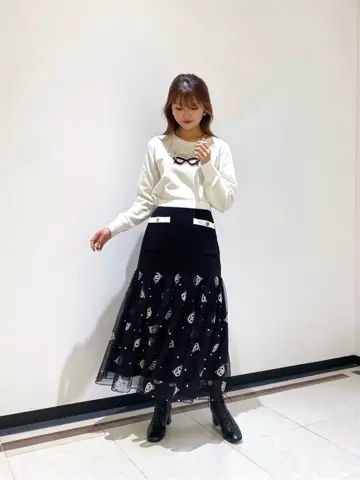 GRACE CONTINENTAL MORITA AI コーディネート画像